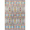 Hand-Knotted High-Quality Blue, Red, and White Area Rug