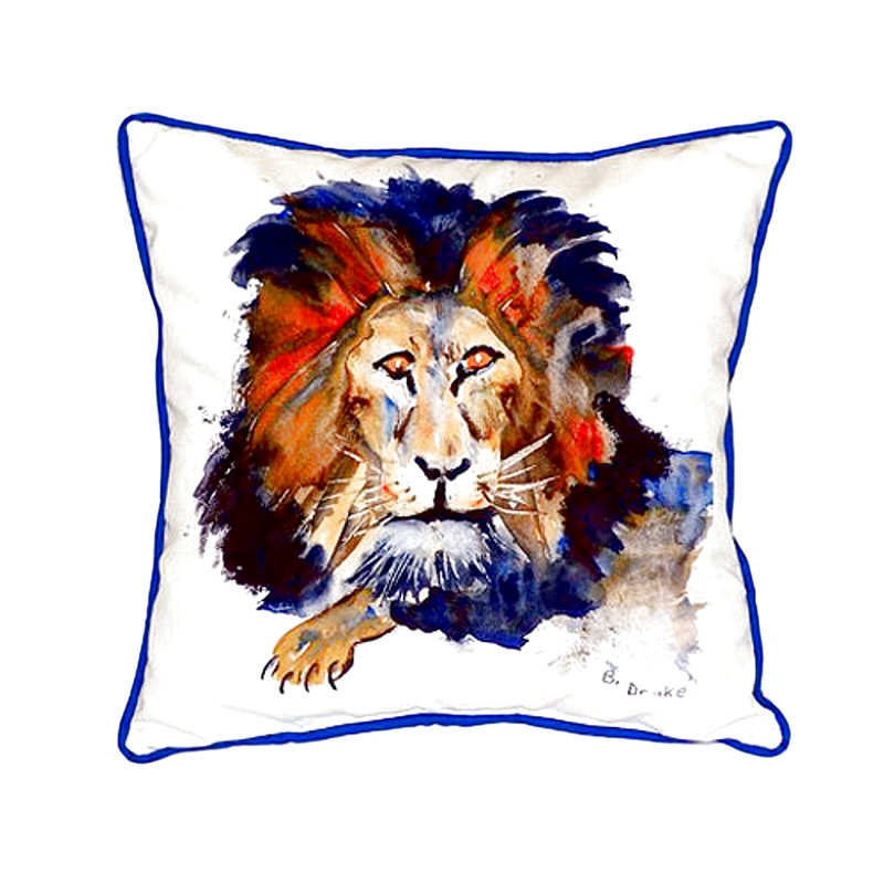 Housse et insert de coussin extérieur Lion, Petit