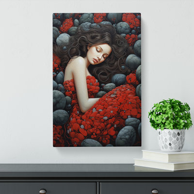 Pebbles Romanticism No.2 - Wrapped Canvas