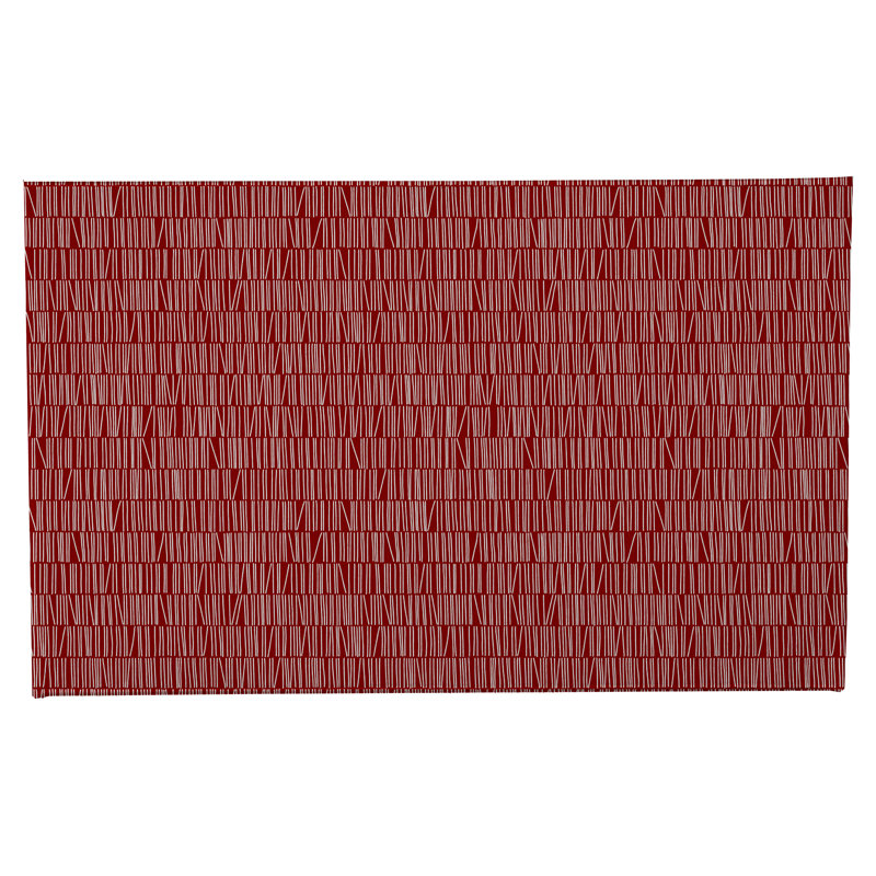 Tapis de toilette rectangulaire antidérapant, 24" W x 17" L, Dusty Rose