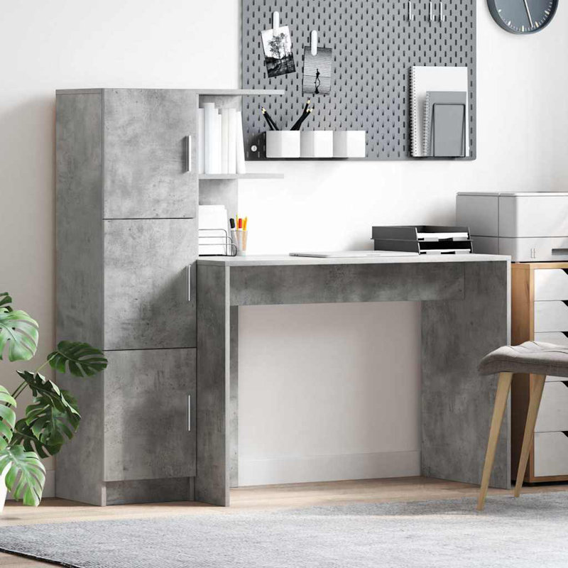 Highboard, Concrete Grey