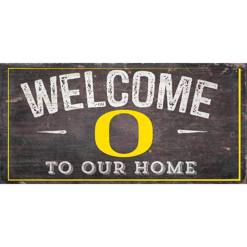Décoration murale ncaa welcome, Ducks d'Oregon
