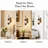 Rustic Gothic-Style Glass Wall Sconces