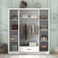 Armoire 4 portes avec 1 tiroir-2066870242