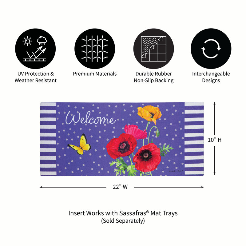 Tapis Poppy Welcome Sassafras