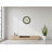 Clocks, 16" Round, Wall Clock, Antique Brown, Transitional