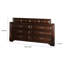 Commode double 10 tiroirs Kaiz