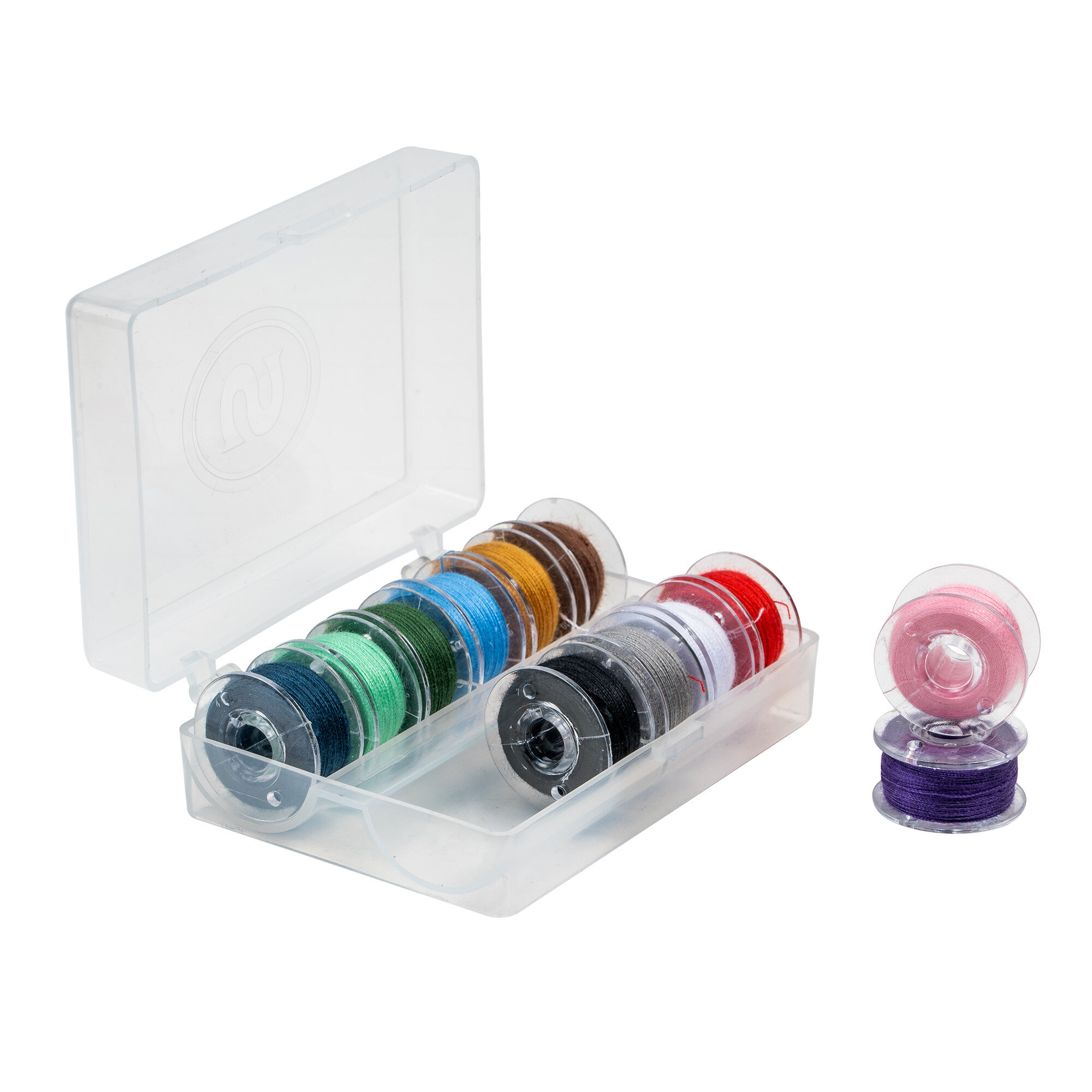 36 Grid Transparent Bobbin Storage Box Colorful Bobbin Thread Sewing  Machine Supplies Home Sewing Accessories Sewing