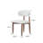 Juvan Modern Upholstered Solid Wood Boucle Dining Chair-474654409-474654414