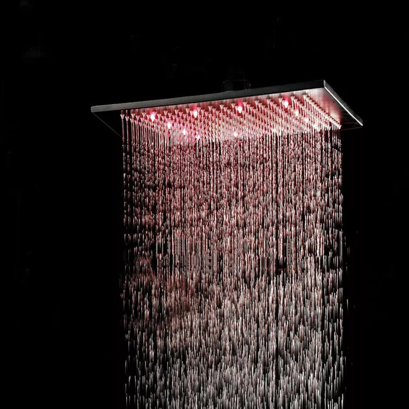 Pressure-Balanced (Temperature And Volume) Complete Shower System with Rough in-Valve