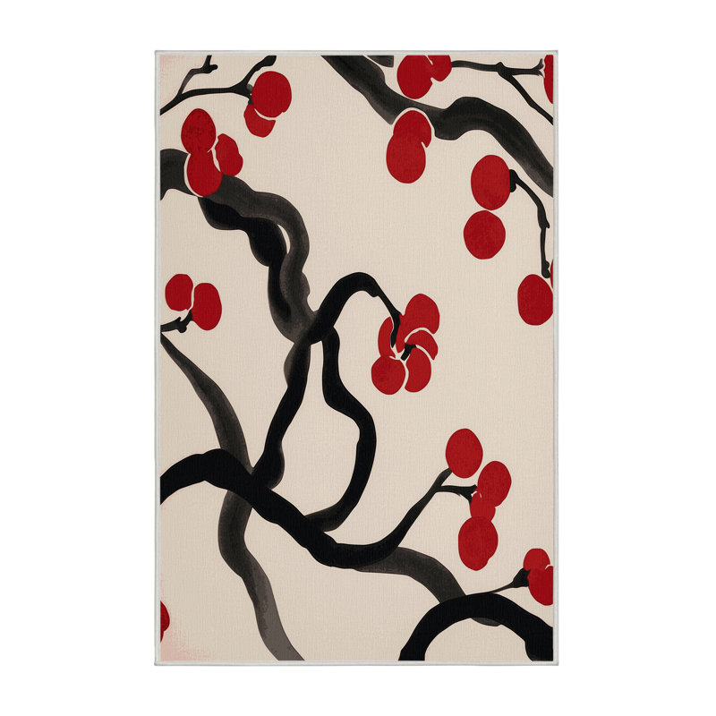 Wisteria Waves Rug, Rectangle 6' x 9'