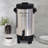 West Bend 42-Cup Polished Aluminum Urn Coffee Percolator