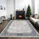 Monaco Series Abrstract Black/Gray/Ivory/Beige Area Rug