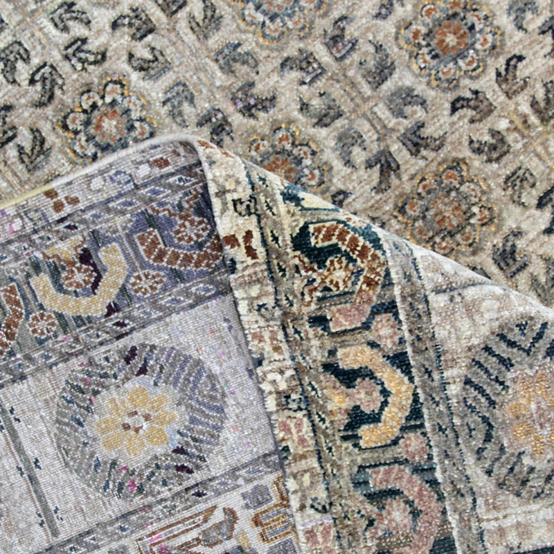 Brown Alchemy Transitional Wool Silk Blend Rug - 14'1" x 20'4"