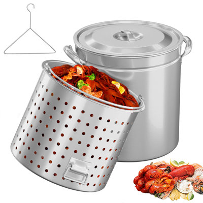 Stainless Steel Seafood Boil Pot