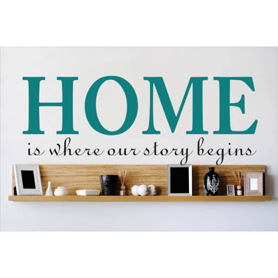Text & Numbers Wall Decal