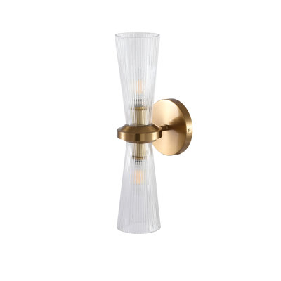 Modern Glam 2-Light Sconce