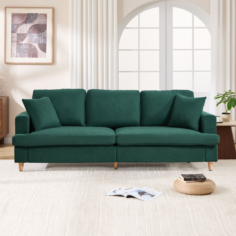 3 Seater Corduroy Sofa