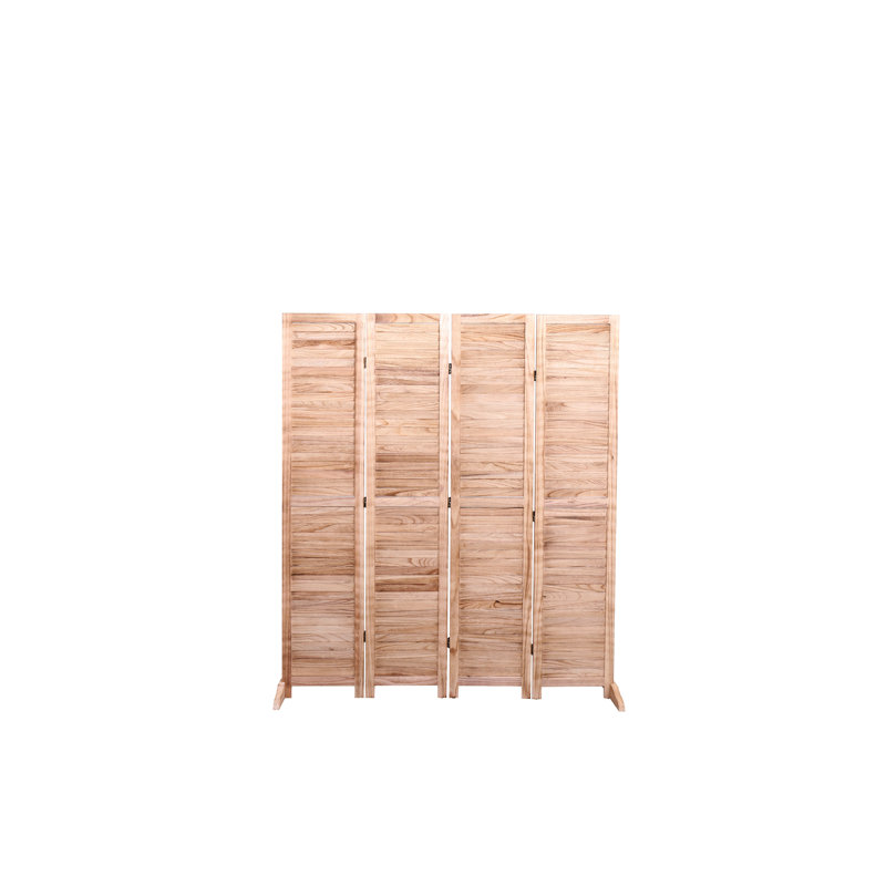 Cloison pliante en bois massif