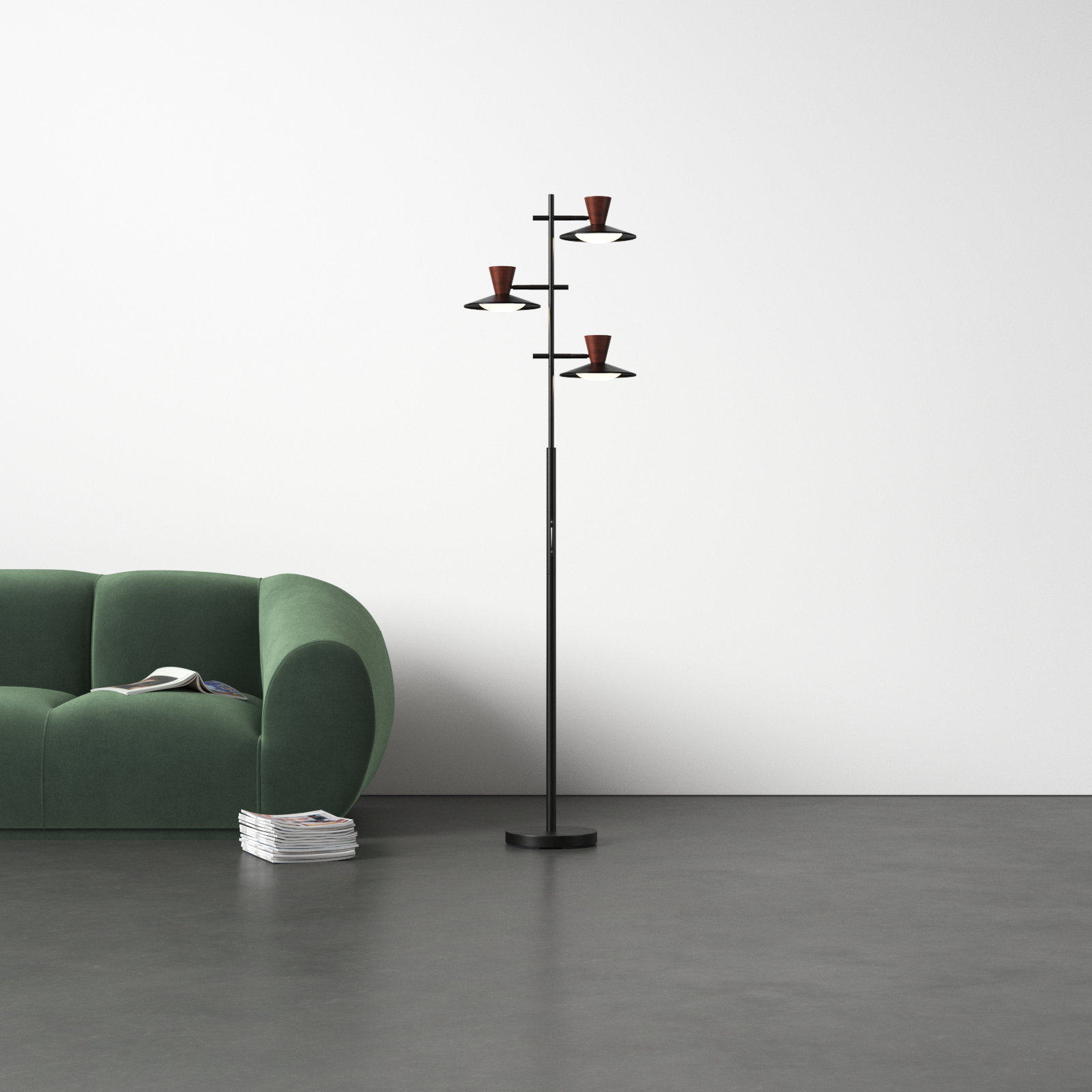 Adele 67'' Dimmable LED Floor Lamp