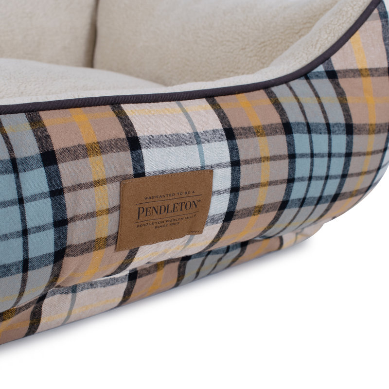 Pendleton Plaid Kuddler, Misty Ridge, H 10,5 po x l 42 po x P 30 po