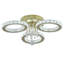 Luxury Ring LED Crystal Chandelier, Gold Finish And K9 Crystal Accents-307950193-307950196-307950197