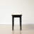 Modern Style Black Color Solid Oak Wood Dining Bench With Rattan Detail-1894844767