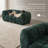 Modern Chenille Cloud Sofa with Quilted Cushions and Deep Seating