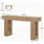 Console 63 pouces en bois naturel avec plateau spacieux, idéale pour les intérieurs modernes et rustiques-559874275-559874273
