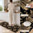 Tropical Leaf Non-Slip Washable Kitchen Mats