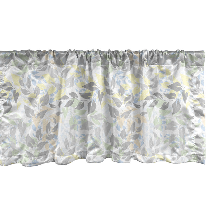 Ensemble de 2 cantonnières Ambesonne Foliage, L 54 po x L 12 po