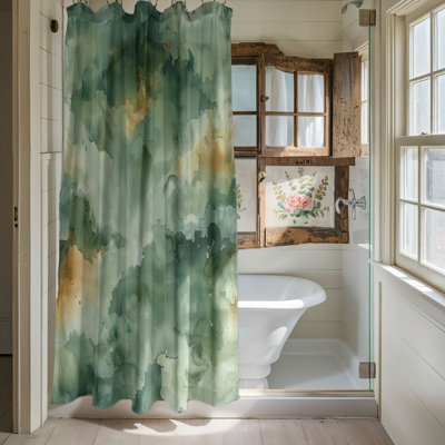 Water Art - Rideau de douche Premium