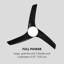 132cm Ceiling Fan with Light Kit-45186258