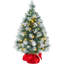 Green Spruce Flocked/Frosted Christmas Tree-314716377-401839302