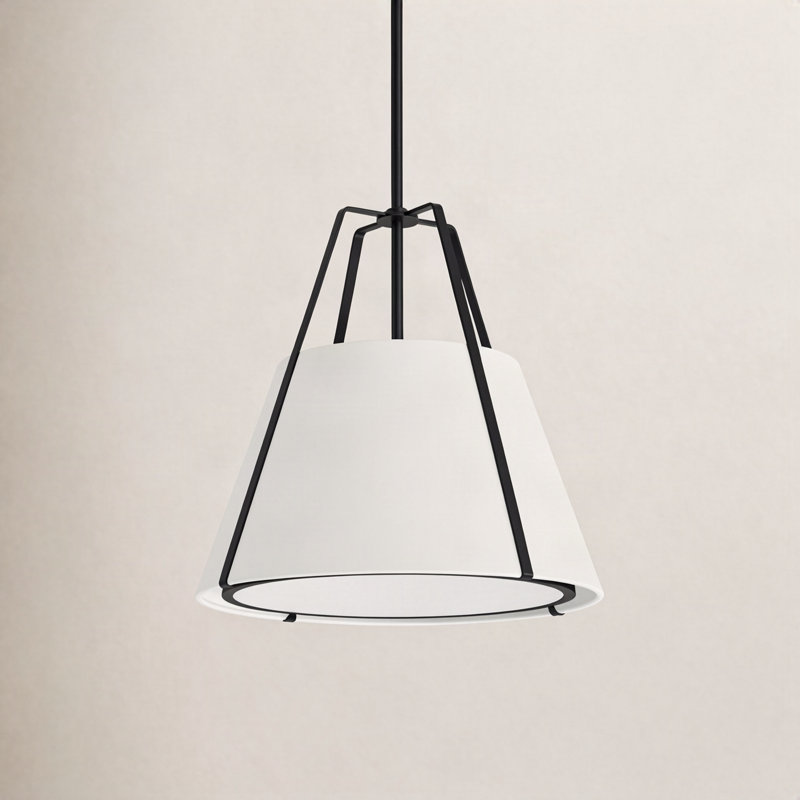 Altman 3 - Light Shaded Pendant, Black