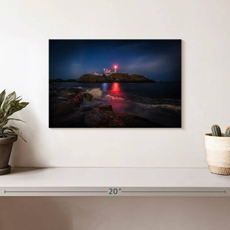 Nubble lighthouse on the east coast of maine Aletra, H 8 po x l 12 po