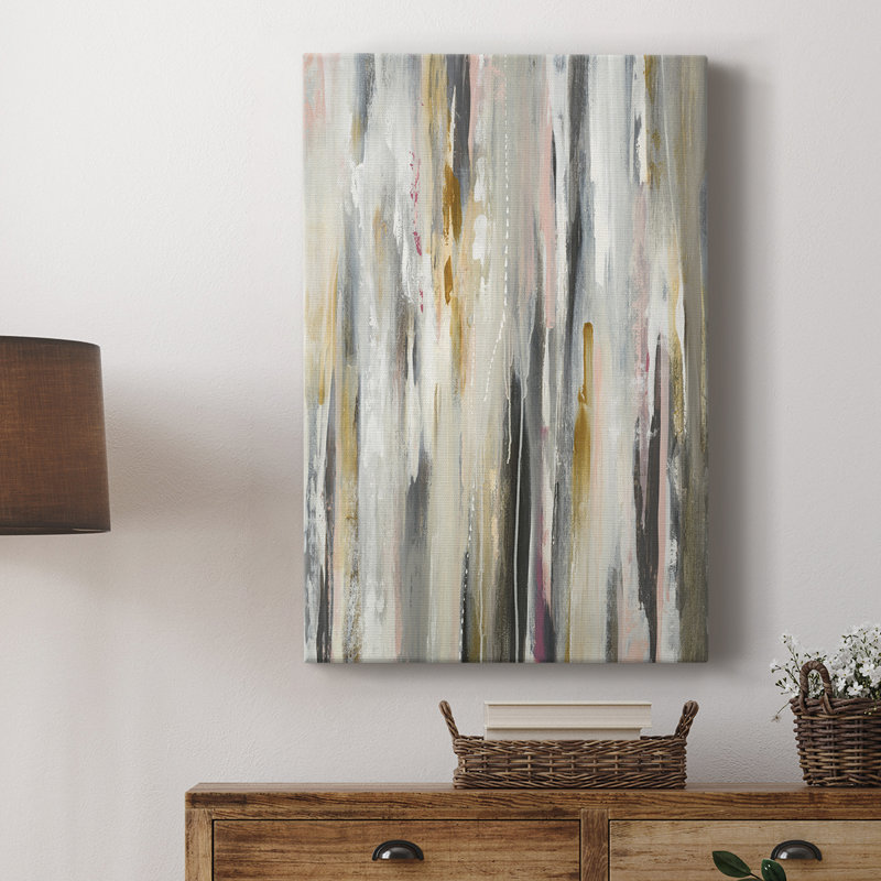 Ondulation de couleur - galerie Cavas sur mesure, H 18 po x l 12 po