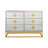 Delphine Six Drawer Credenza