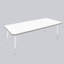 Table rectangulaire d'activités thermofusionnées avec pieds réglables et pivotants standard-113909082-113909077