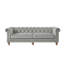 Canapé Chesterfield en lin Elegance pour chambre Elina-89994976