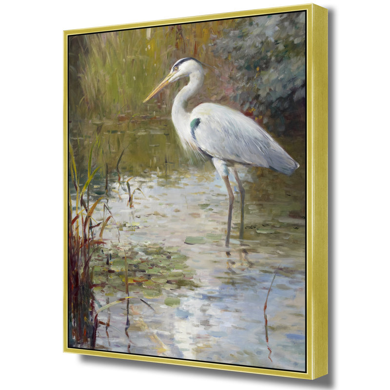 Birds, 32" H x 42" W, Gold
