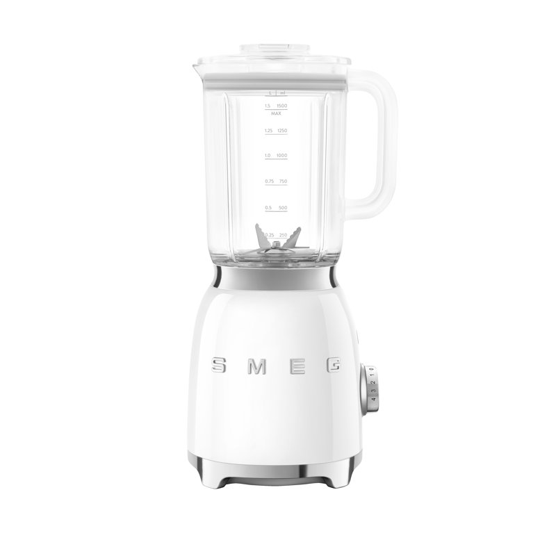 Glass Jar Stand Blender, White