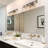 Quiros 4 - Light Dimmable Bathrom Vanity Light Black