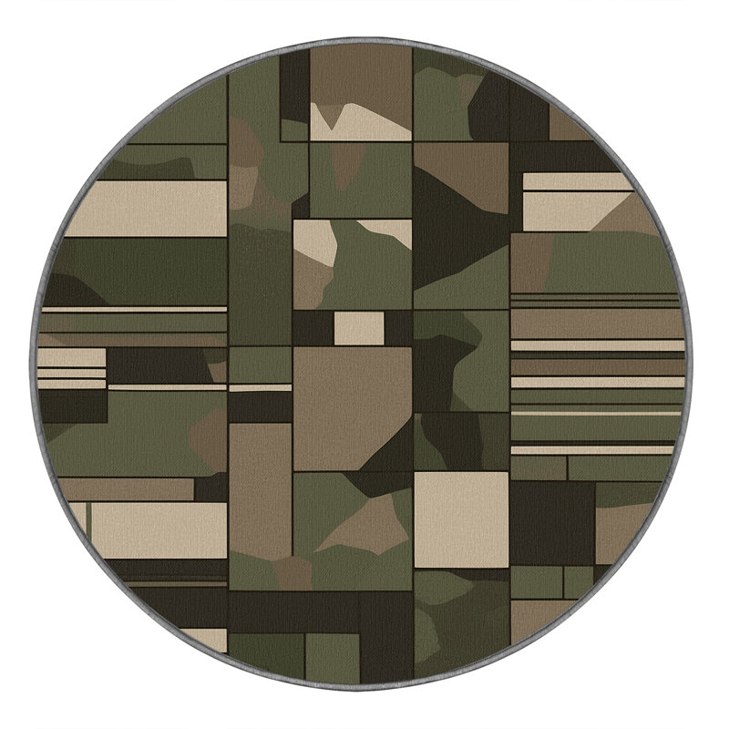 Sentry Path Rug, Round 4'