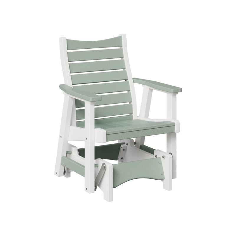 Fauteuil oscillant simple Berlin Gardens Bristol, Écume de mer / blanc