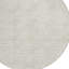 Tapis intérieur / extérieur rond lavable ivoire et beige HomeRoots 8 pi