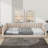 Twin XL Upholstery Daybed With Side Storage Pocket-1367386993