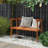 Evalin Solid Wood Outdoor Bench