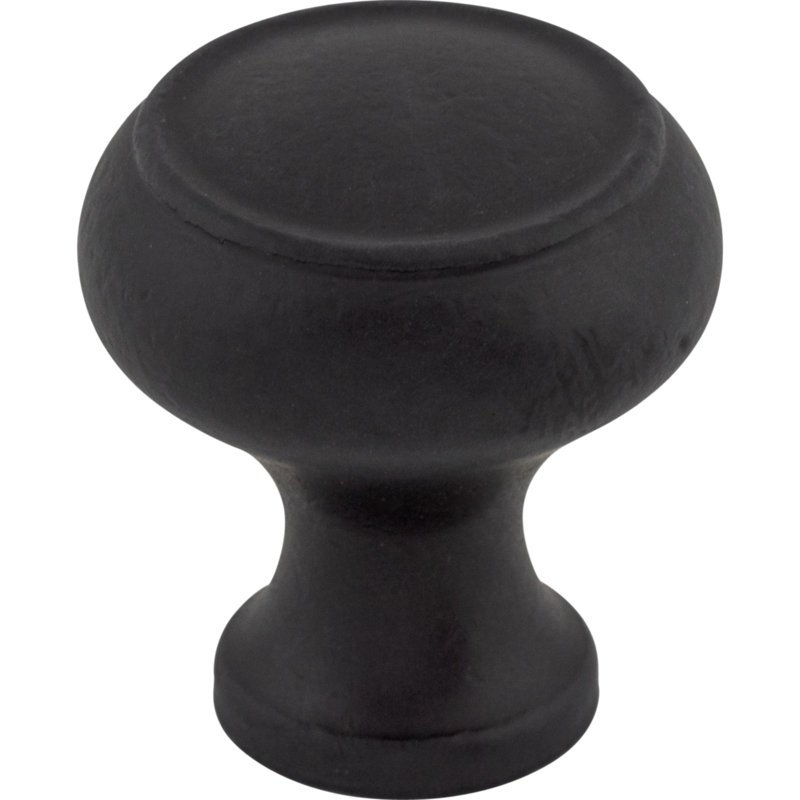 Normandy 1 1/8" Diameter Round Knob, Patina Black
