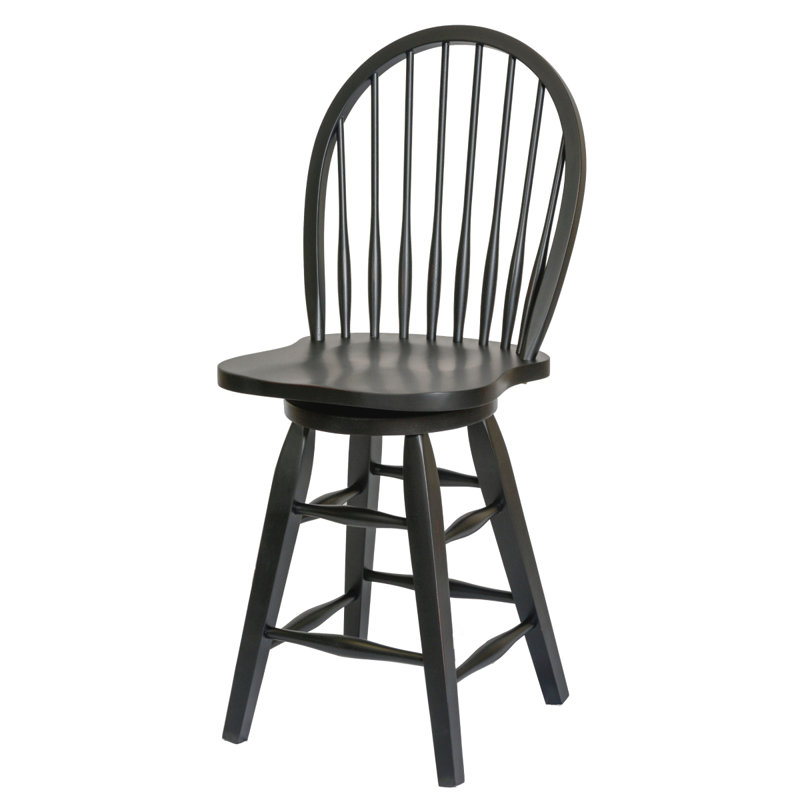 Tabouret Loranna, Noir